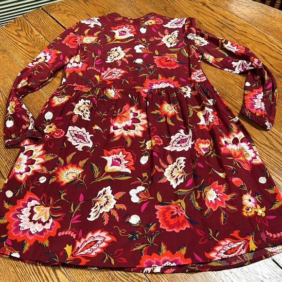 Old Navy floral long sleeve dress.  Size Small. Great condition. - Picture 11 of 12